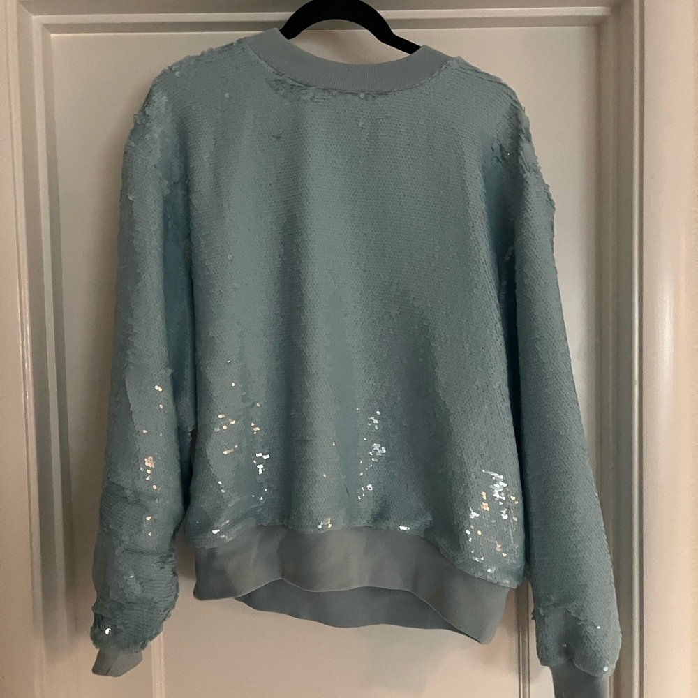 The Frankie Shop Sparkling Blue Sweater